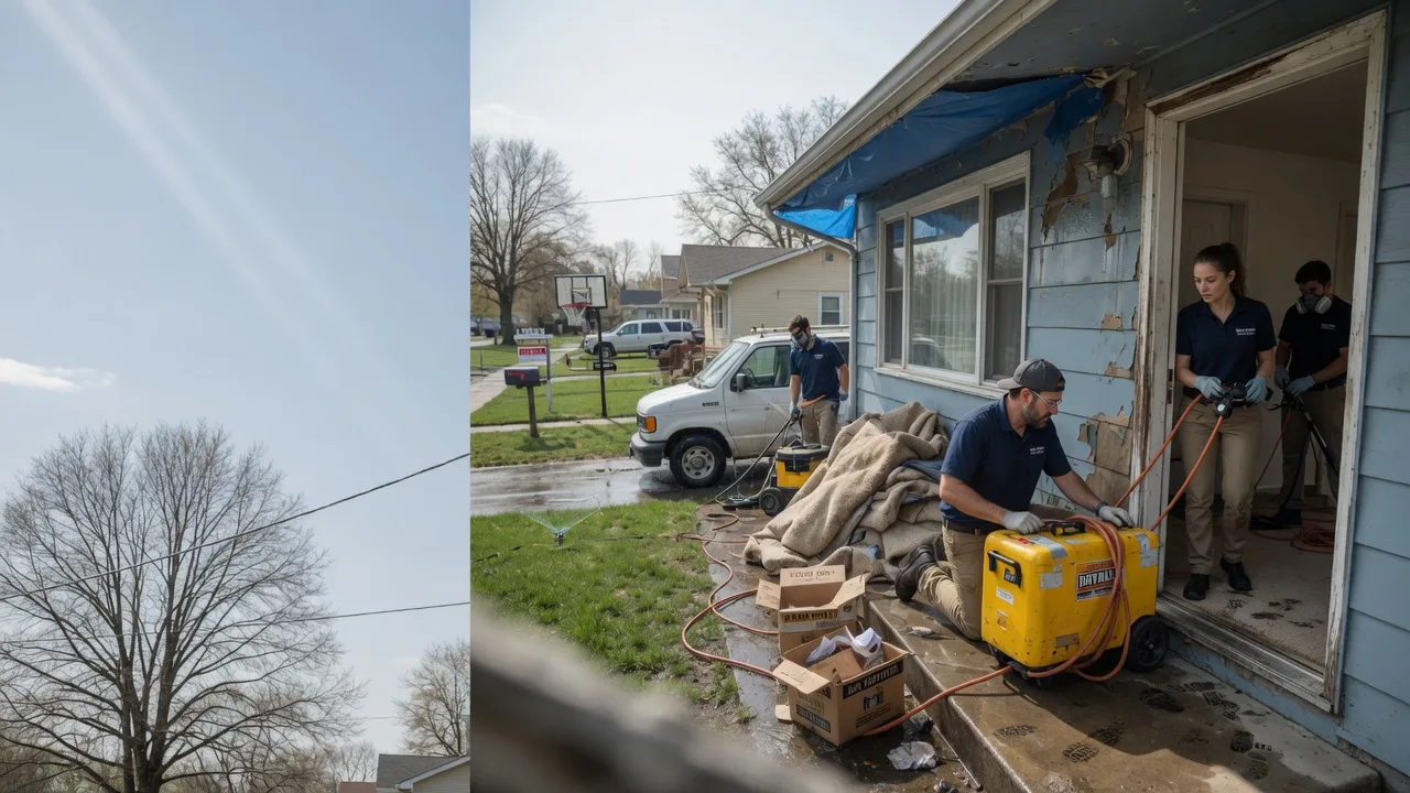 Basement Flood Cleanup in Fairbury, NE near me